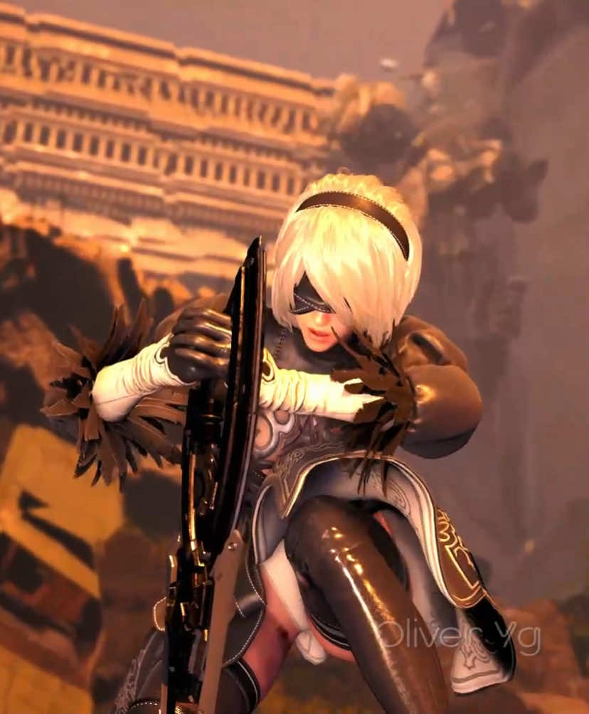 Stellar Blade - 2B Skin/Gigas Boss Fight  #stellarblade #nier #2B 