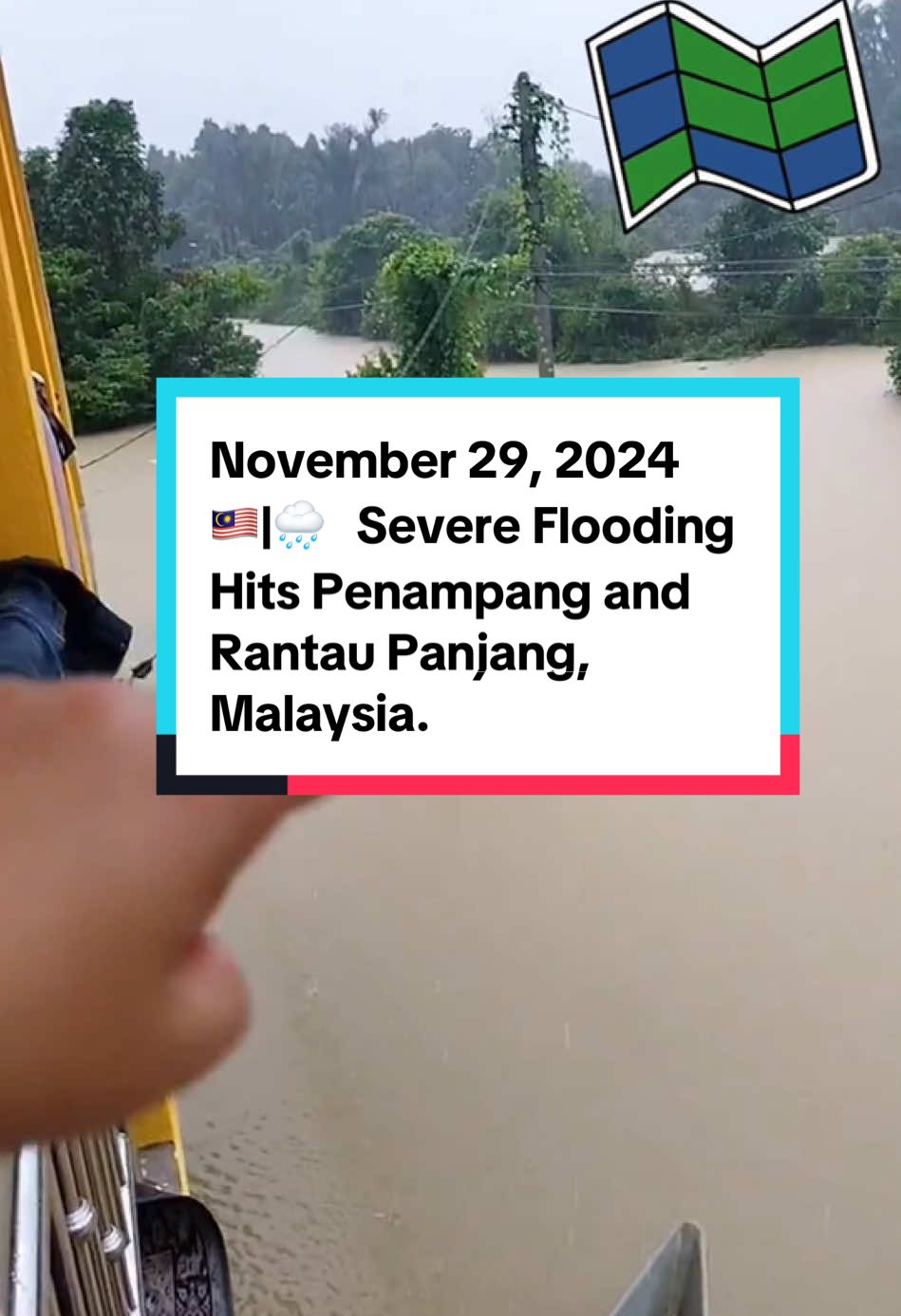 November 29, 2024 🇲🇾|🌧   Severe Flooding Hits Penampang and Rantau Panjang, Malaysia.  ❗️NO country in the world will be able to cope with the losses from climate disasters ON ITS OWN. •Why are there SO many climate catastrophes on our planet now? •This increase is explained by cosmic radiation passing through our solar system every 12,000 years and affecting the cores of all planets. As a result of its impact, the Earth's core is destabilized and overheated. Due to the centrifugal force due to the rotation of the planet, hot magma rises to the surface of the planet, heating the oceans from below. This leads to intense evaporation of water, saturating the atmosphere with moisture, which leads to severe floods even in places where they have never happened before. •Only the creation of a single international scientific center aimed at studying the true causes of the increase in natural disasters and the cooling of the core can help us stop the global catastrophe. But this will not happen without our public demand. •If you want to know the details, write me a message 