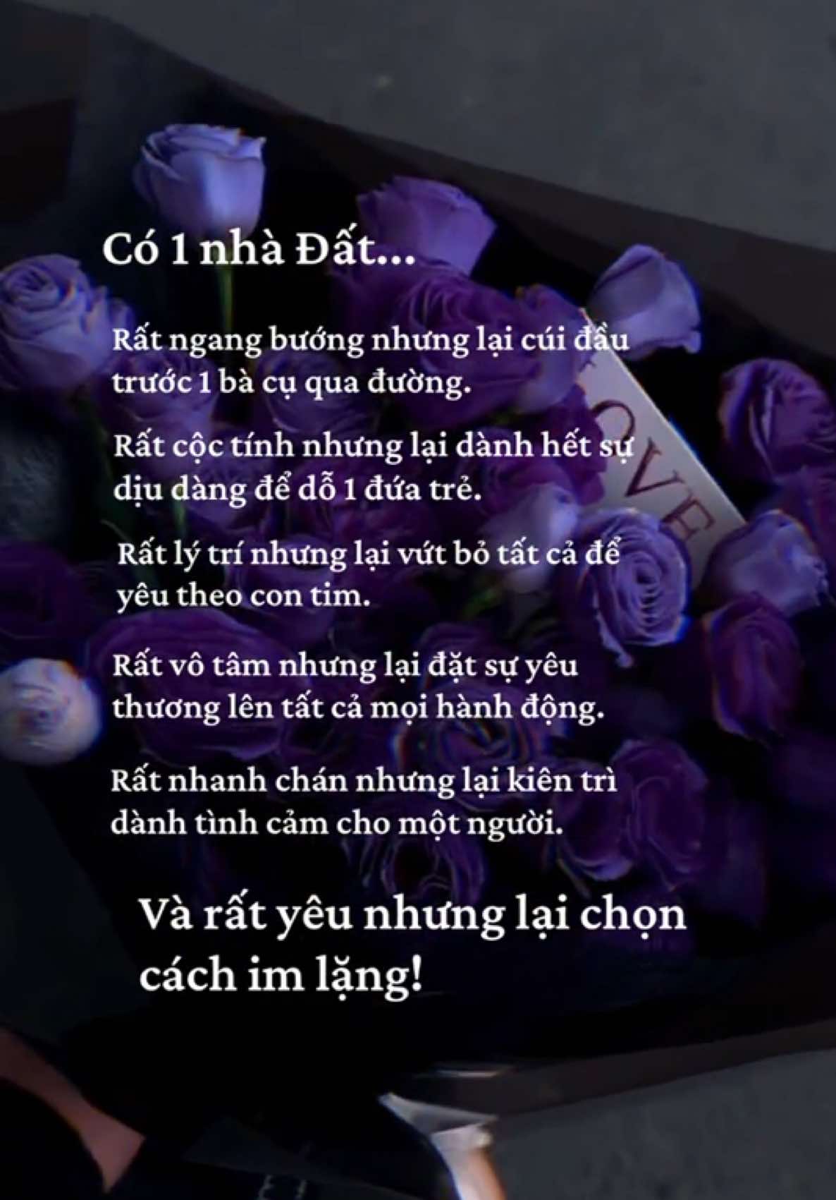 Mẫu thuẫn đến nỗi bản thân không hiểu được mình🥺 #cunghoangdao #cungdat #xuhuong #tamtrang #foryou #xh #fyp 