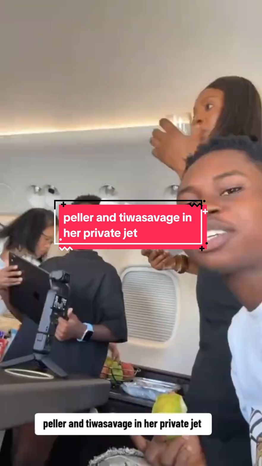 peller and tiwasavage  in her private jet #tiwasavage #peller #jet #fyp @₱ɆⱠⱠɆⱤ 