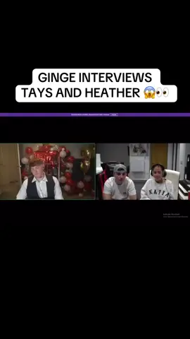 Ginge is literally their uncle😂😂😂 #ginge #angryginge #tays #heatherbowling #taysandheather #sidemeninside #fyp #foryou #viral #trending 
