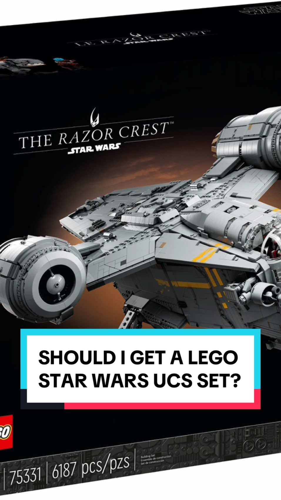 Should i get a LEGO STAR WARS UCS Set? Ultimate Collector Series sets are so massive and cool and i dont own one. #lego #legoroom #legocollector #legocontentcreator #legocontent #legofan #legomeme #afol #legotok #legotiktok #moc #legobuilder #legolife #legos #bricks #legobricks #legofun #legomoc #legocreator #legocity #legobuild #legobuilding #legosets #legofan #bricktok #legostarwars