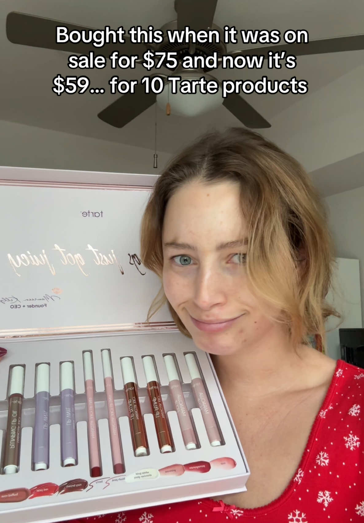 Tarte has outdone themselves with this Black Friday deal truly 😫 @tarte cosmetics #blackfriday #blackfridaydeals #tartemaracujajuicylip 