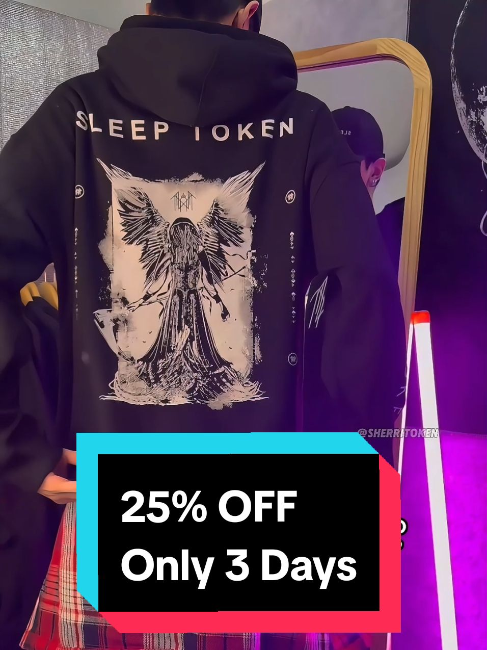 You shouldn't miss out on this hoodie because it's 20% off only 3 days and comes with free shipping! 😱😱 Plus, there are many other deals from TikTok 😍 Hurry up! 🔥🔥🔥 #sleeptokentour #sleeptokenmerch #sherritoken #sleeptoken #sleeptokenvessel #sleeptokenworship #vessel #sleeptokenband #sleeptokenshirt #sleeptokenhoodie 