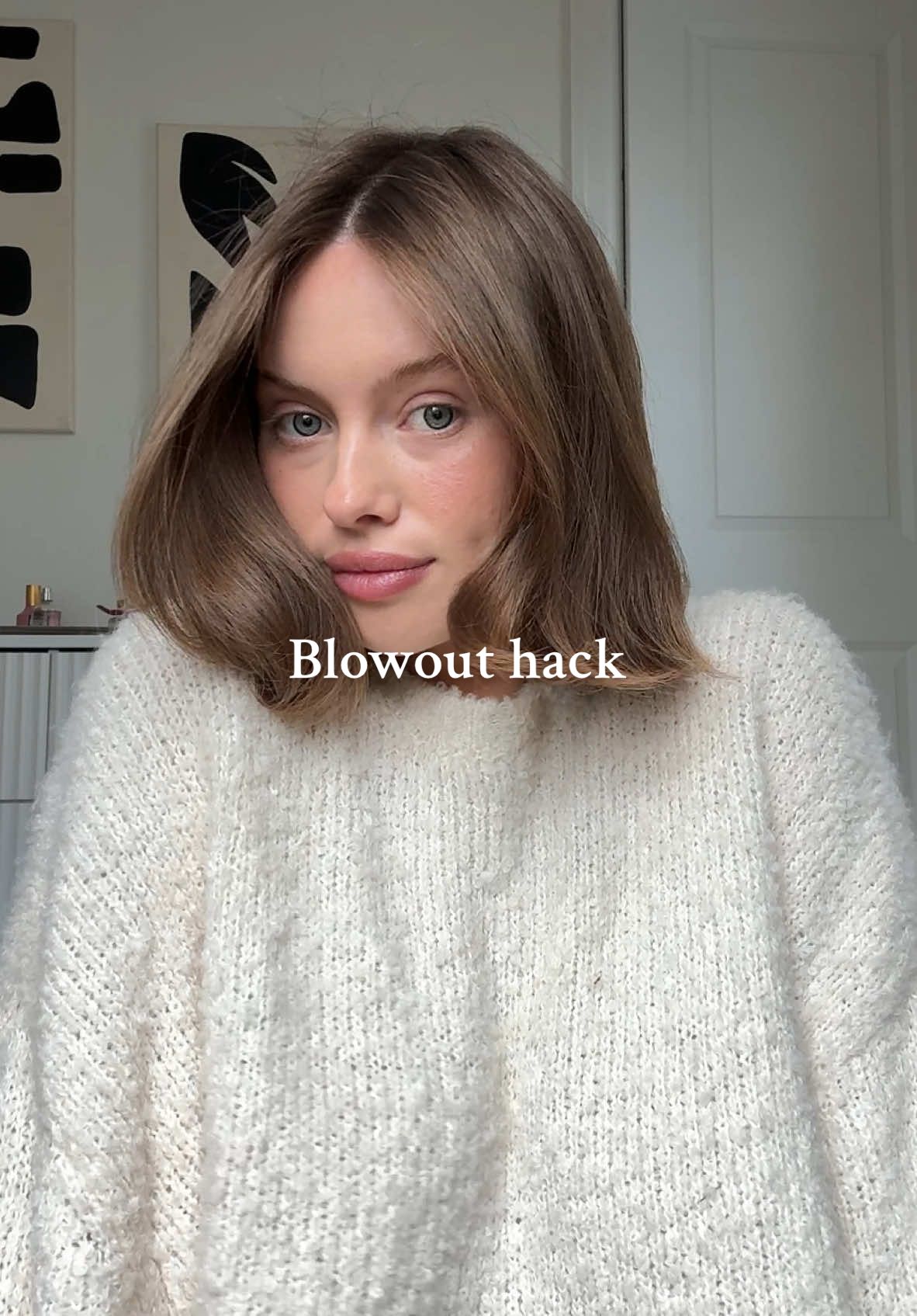 As an airdry girlie, its true! #blowout #shorthair #shorthairstyles #hairhack 