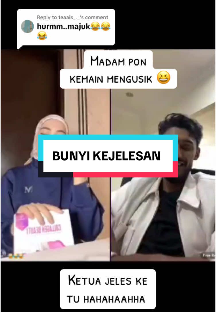 Replying to @teaais_._ nahhh jangan majuk2 dah dengar ni tau ahahahaaha geram la ek dua ketul ni #ezrakairo❤️‍🔥 #lovesekufu #anandanatasha #teamsekufu #vitamin #penjagahati #ohmykadhale #alahai 