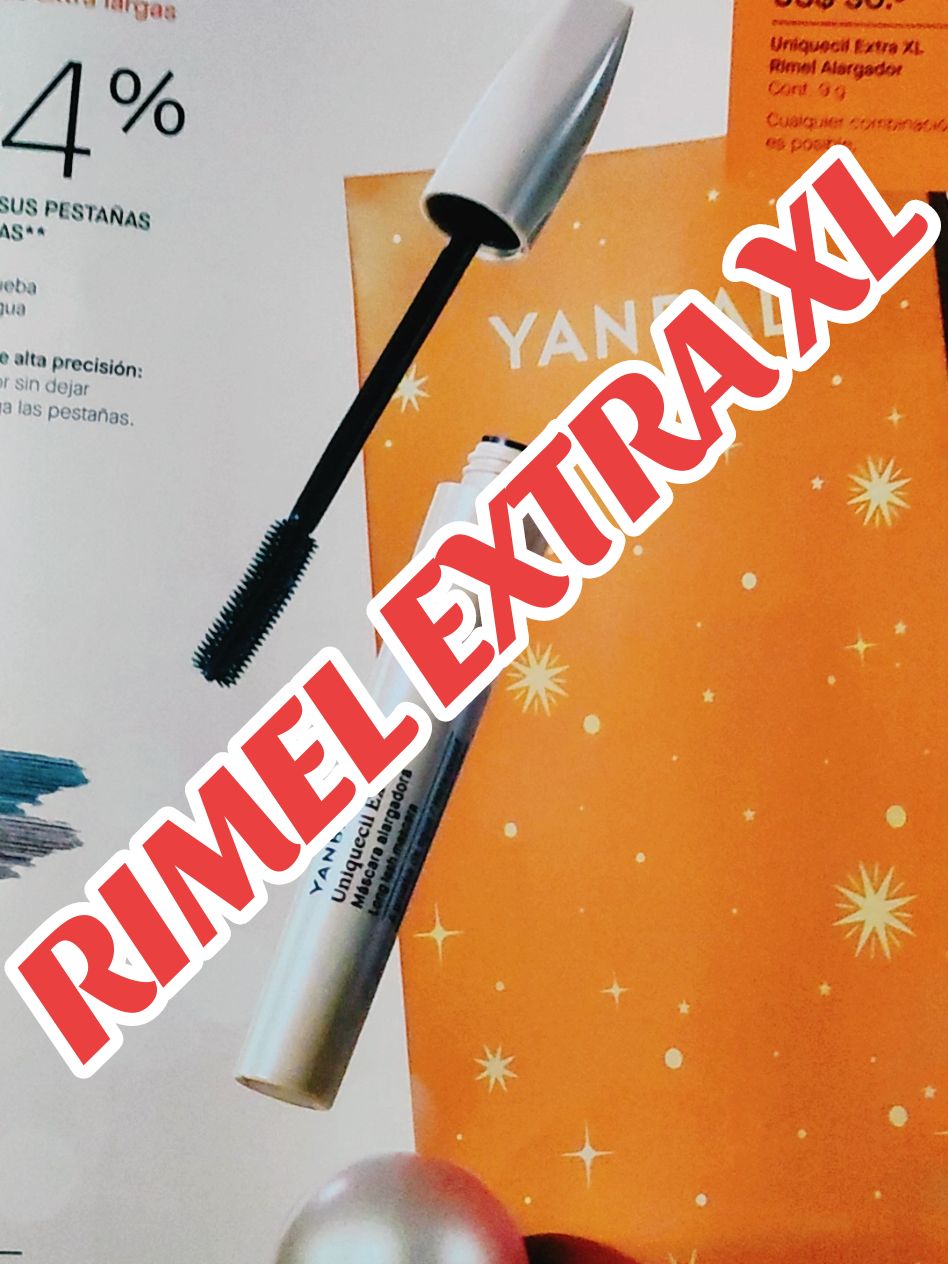 LLEGÓ EL RIMEL MAS VIRAL 🥰🥰🥰 #rimelextraxl #rimelxIyanbal  #rimelxl #rimelapruebadeagua   #rimel #ojos #pestañasextralargas #santacruz #Bolivia #catalogoyanbal #envios #Viral #parati @Yanbal @LearningStudioAI 