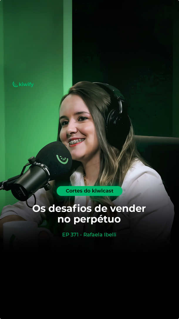 Você sabe quais são as dificuldades de vender no perpétuo? A @_rafaelaibelli contou pra gente lá no Kiwicast #371  O link para você ver o episódio completo está na nossa bio. Confira. 