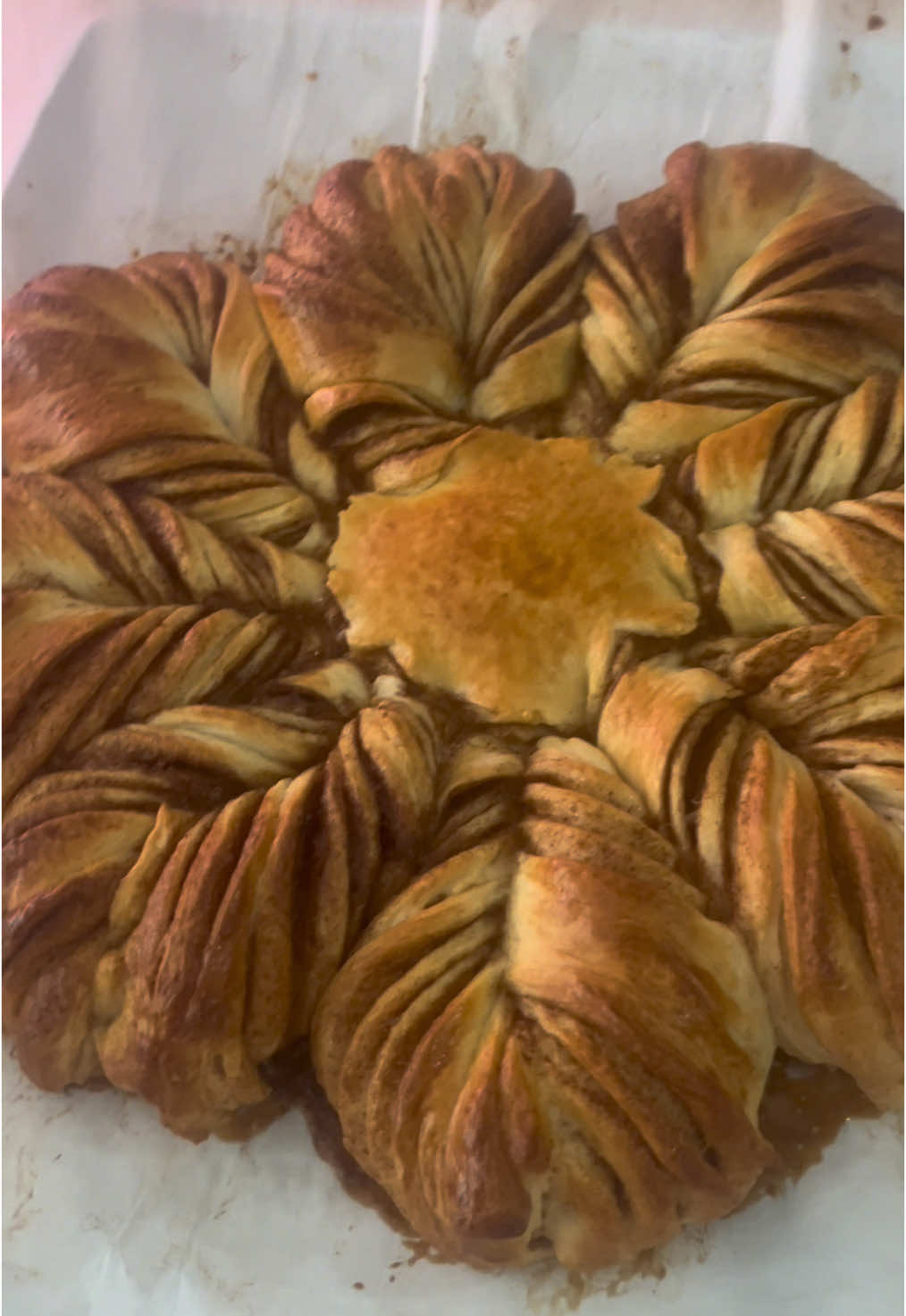 Saw this recipe for Star Bread from @John Kanell and I had to try it! Bread for me is very hit or miss but this recipe was perfect and easy to follow. There’s a video too which was so helpful, made everything clear and comprehensible. #preppykitchen #fallbaking 