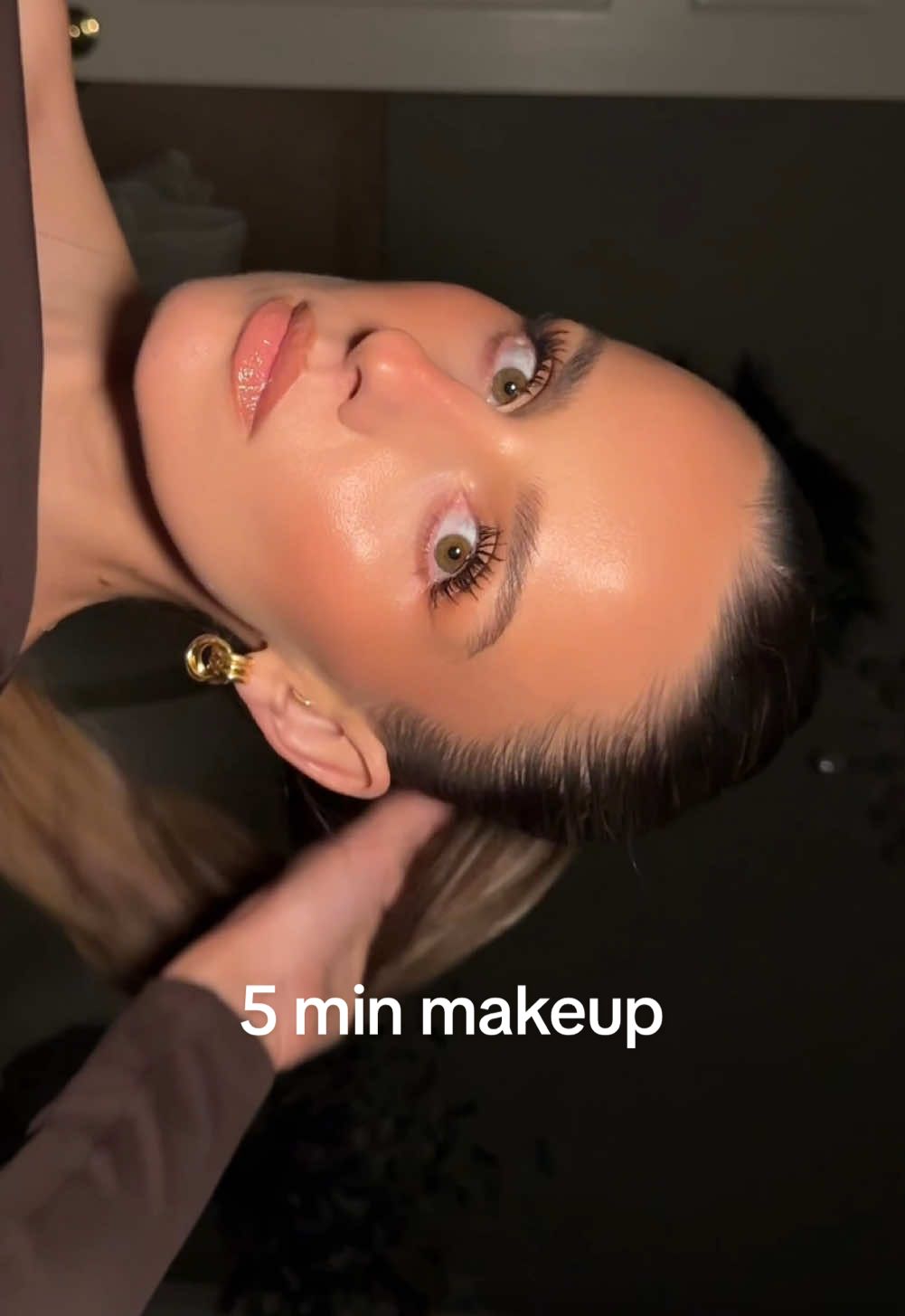 5 min makeup #fiveminutemakeup 