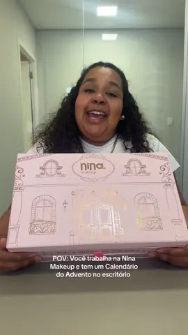 Esse é o nosso sonho! #faleitoleve #NinaMakeup #AdventCalendar #CalendarioDoAdventoNinaMakeup #calendariodeadviento #ninalovers 