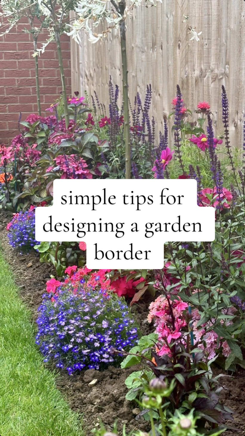 I’m rejigging my garden border so here are my tips for any beginners looking to design their own flower bed or border! It’s not as intimidating as it sounds, just follow these steps and map it all out paper. Then you’ll have a checkist of requirements that you can chose to pick the right plant(s) ✍🏻✅👩🏼‍🌾  #gardeningforbeginners #gardentips #beginnergardener #gardentok #gardeningtips #gardendesign #gardener #beginnergardener #flowerbed #flowerbeds 