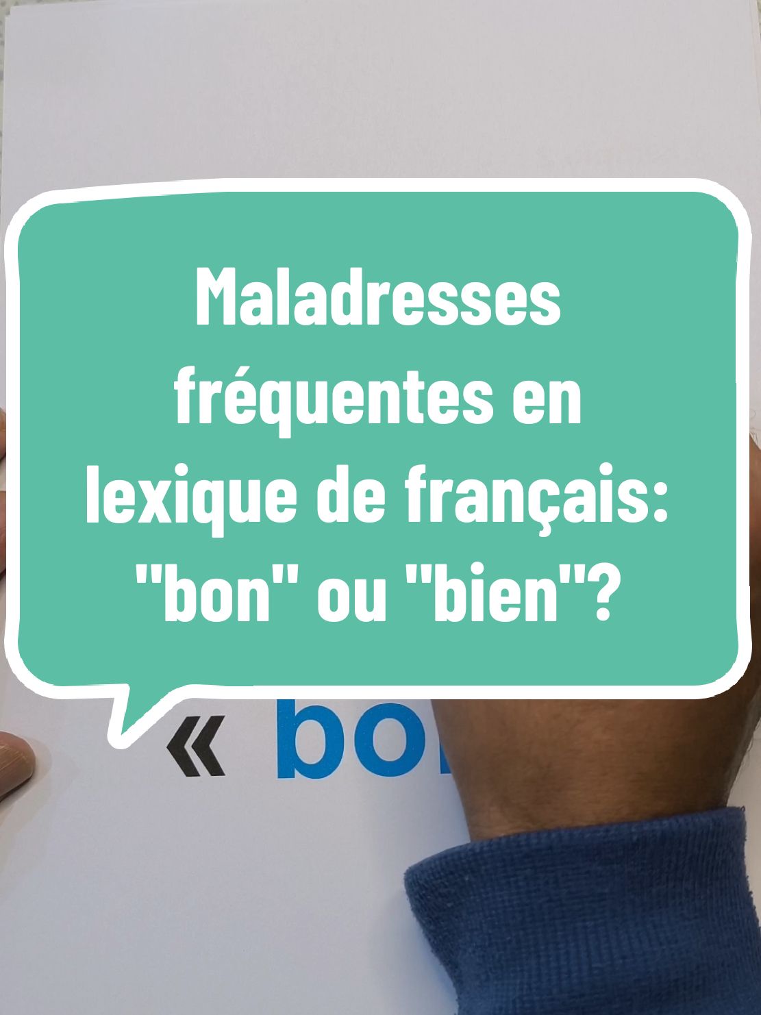 Maladresses fréquentes en lexique de français: 