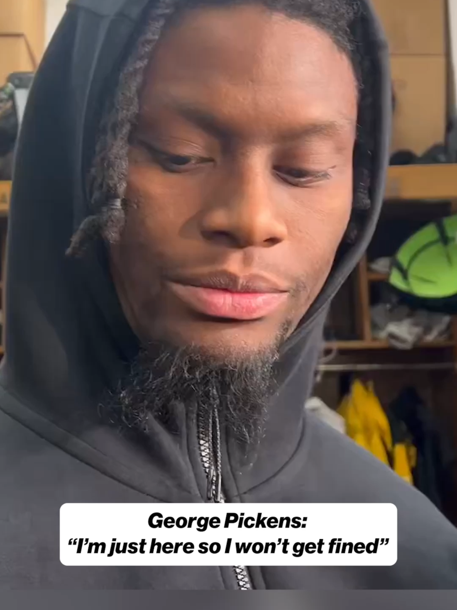 George Pickens channeled Marshawn Lynch #nfl #nfltiktok #pittsburghsteelers