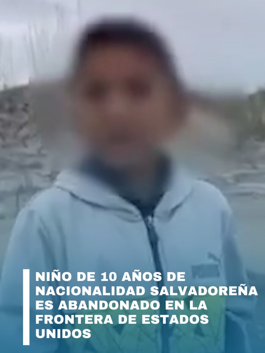 #Inpactante|| En redes sociales circula un video donde se ve a un menor de edad abandonado en la frontera de Estados Unidos, al niño le pregunta 