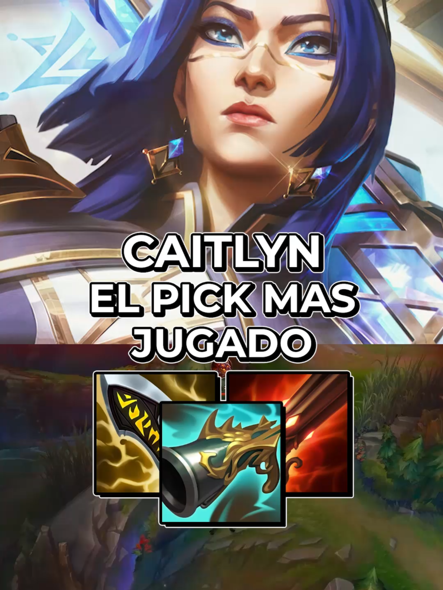 El Welo presenta: Caitlyn, el pick mas popular #LeagueOfLegends #ElWelo #fyp