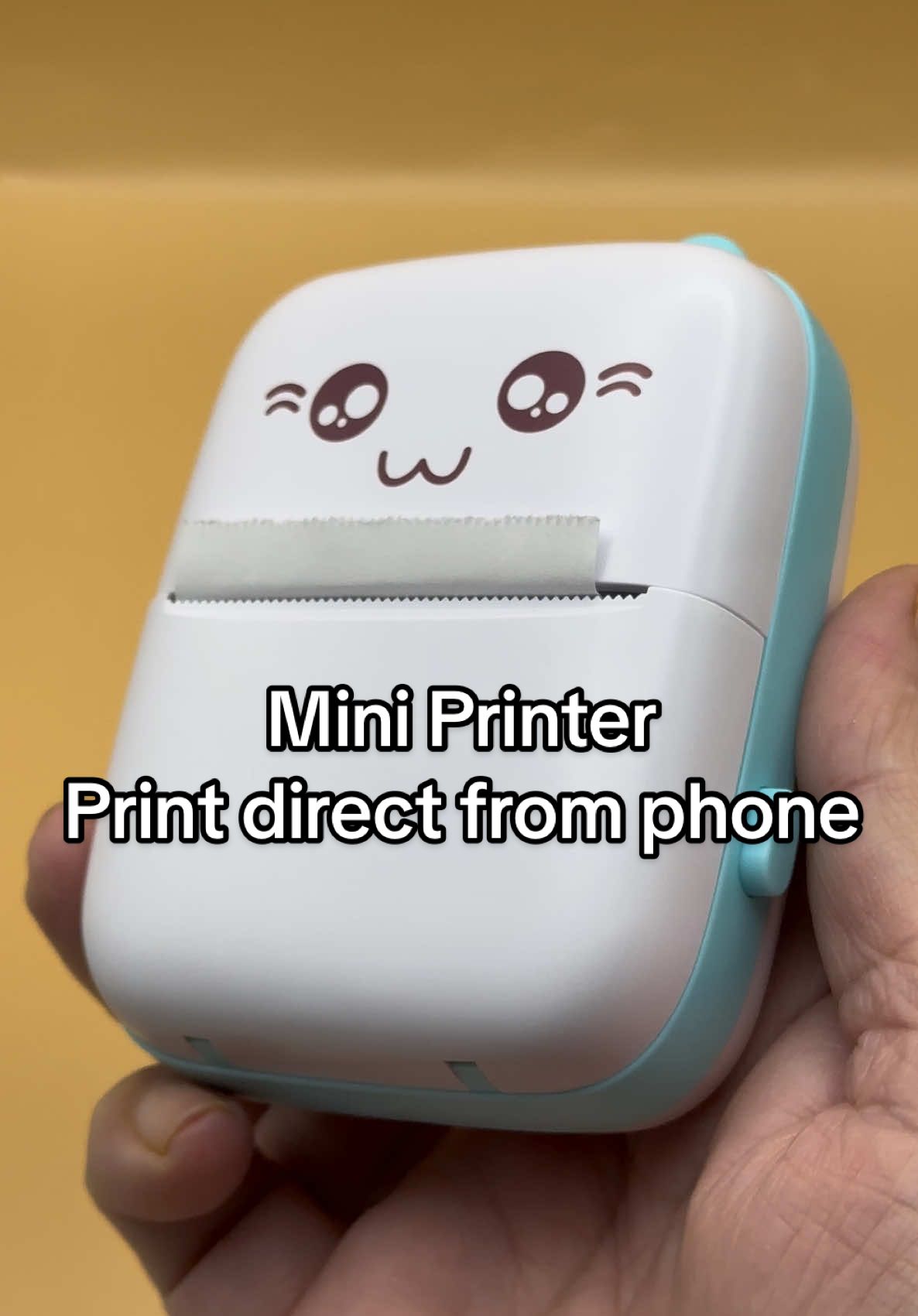 Print direct from your mobile phone with this mini primter. Comes with extra printing rolls. Thermal printer. #miniprinter #thermalprinter #printer #printing #musthaves #spotlight #tiktokmademebuyit #fyp #viral #TikTokShop #blackfridaysale #giftideas #foryou #fyp #fypuk #fypukpage 