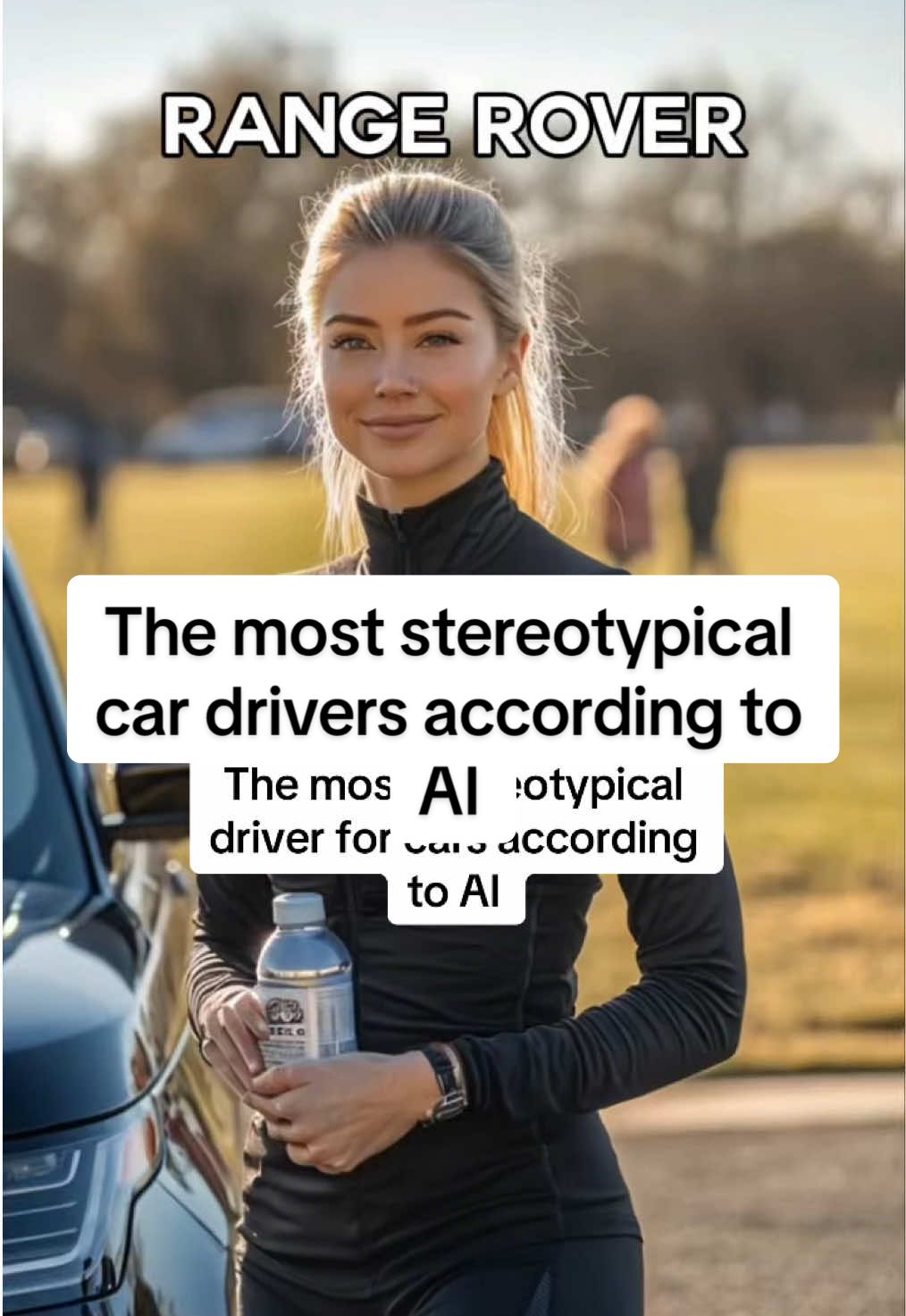 The most stereotypical driver for cars according to AI!! #fyp #viral #america #us #usa #cars #stereotypes #mercedes #toyota #porche #ford #ai #artificialintelligence #blowup 