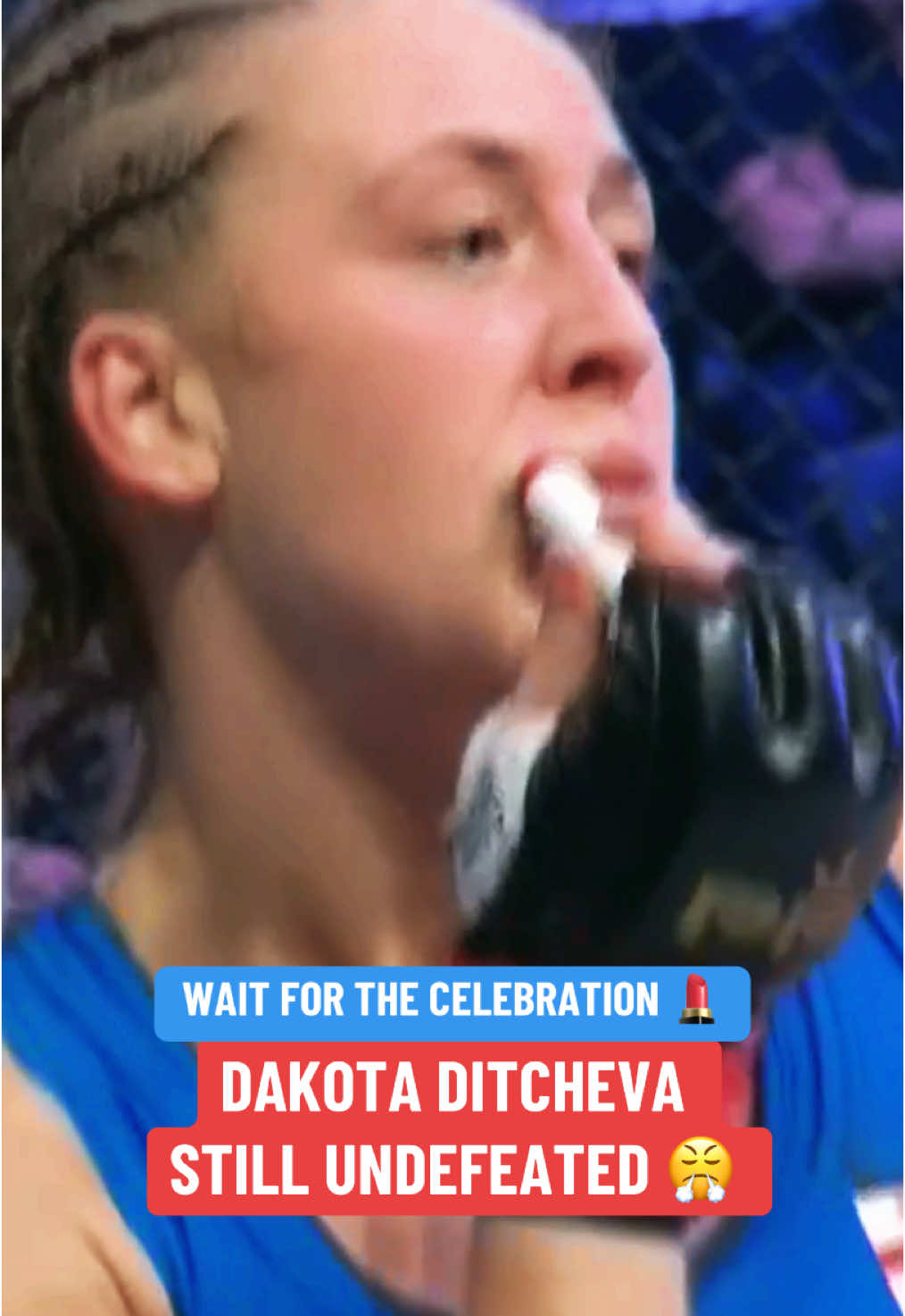 #DAKOTADITCHEVA STOPS TAILA SANTOS IN ROUND TWO 💥 Ditcheva stays undefeated and becomes the new #PFL women's flyweight #champion 🏆 #PFLWorldChampionship #MMA #combatsports #womenssports