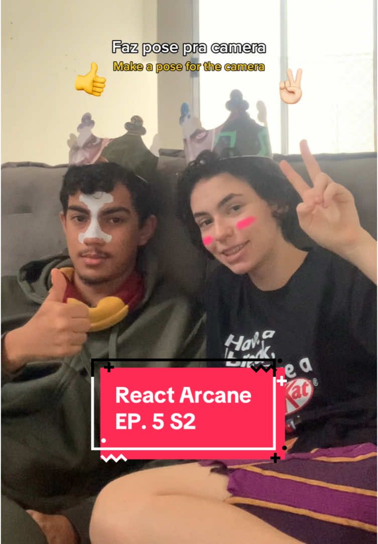 Bom gente… esse episódio assim como todos do ato 2 acabou comigo. Arcane acaba comigo kkkkk #react#arcane 