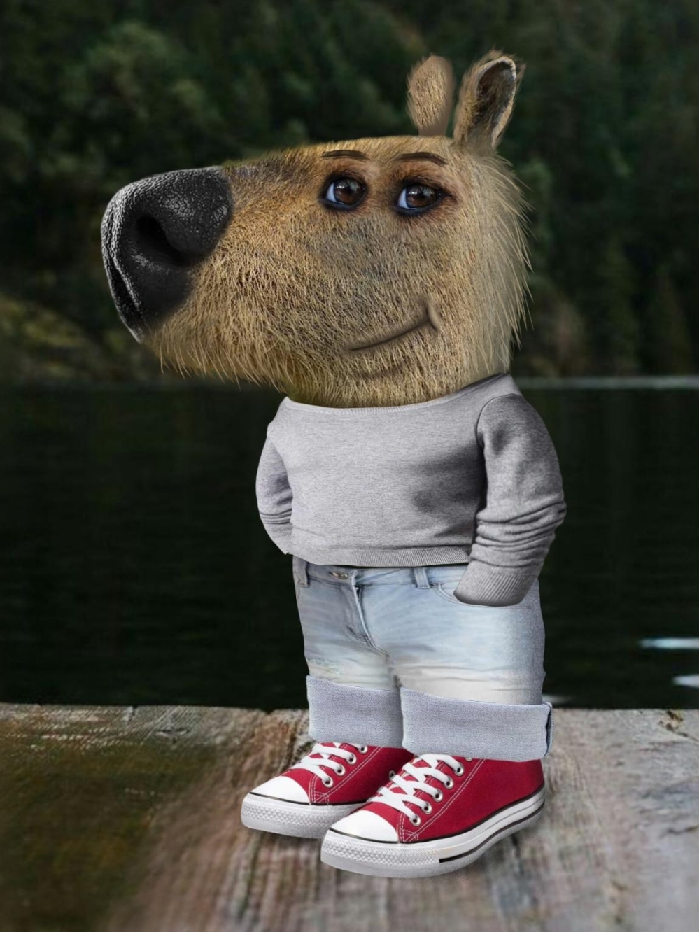 Chill guy real #chillguy #chilldecojones #capibara #chill #asmr