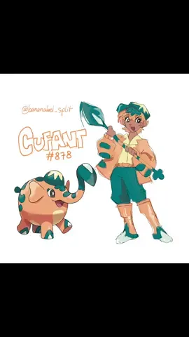 Finally remembering to add a watermark so ppl can find the original artist for these on pinterest lol #pokemon #characterdesign #cufant #arttok #series #pokemongijinka #gijinka #fyp #arttiktok #speedpaint