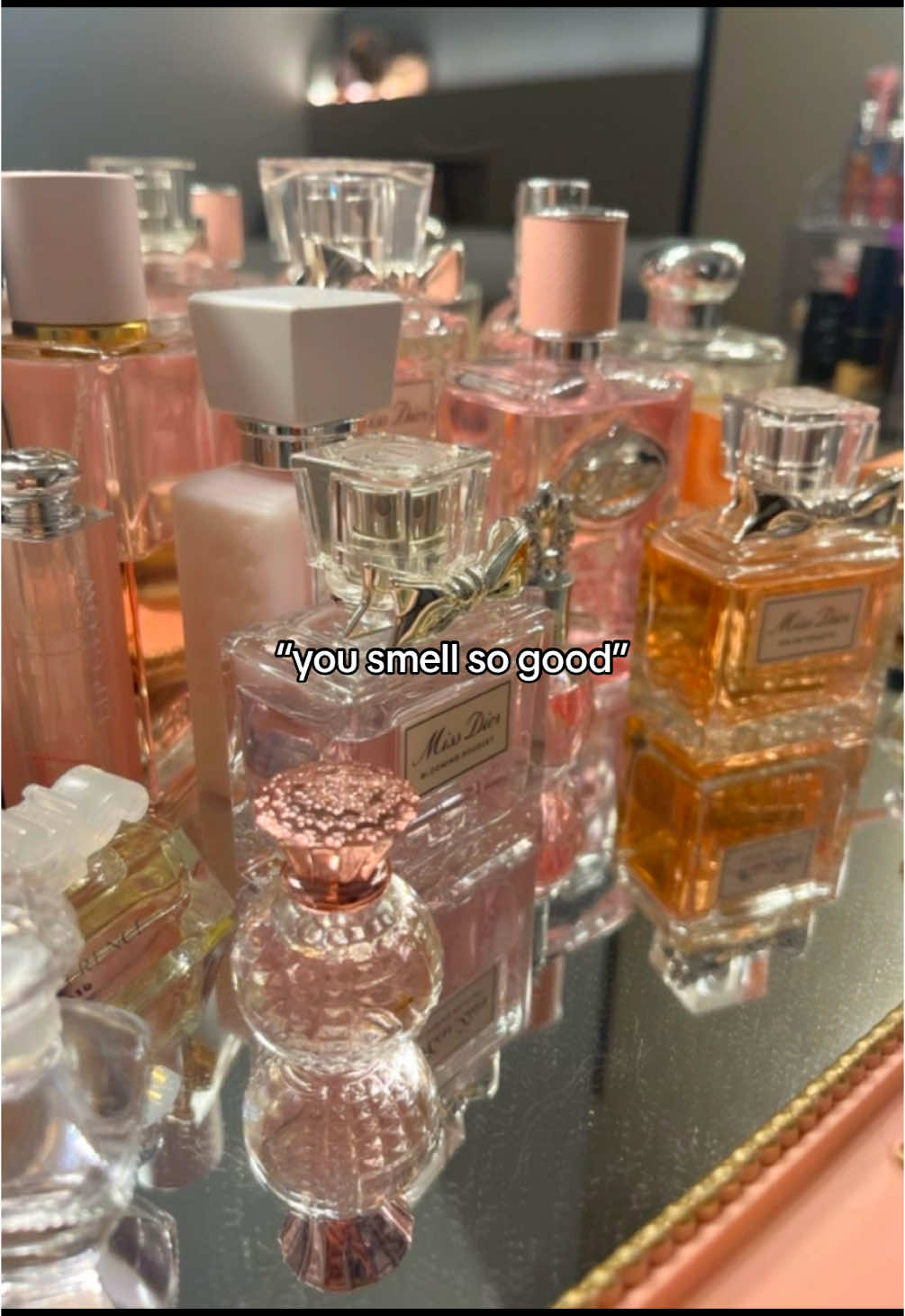 my fav compliment✨🎀  #perfume #fragrance #fragrancetiktok #perfumetiktok #perfumecollection #pinterest #yousmellgood #aesthetic #pinterestoutfit #girlies #bestperfume #fyp 