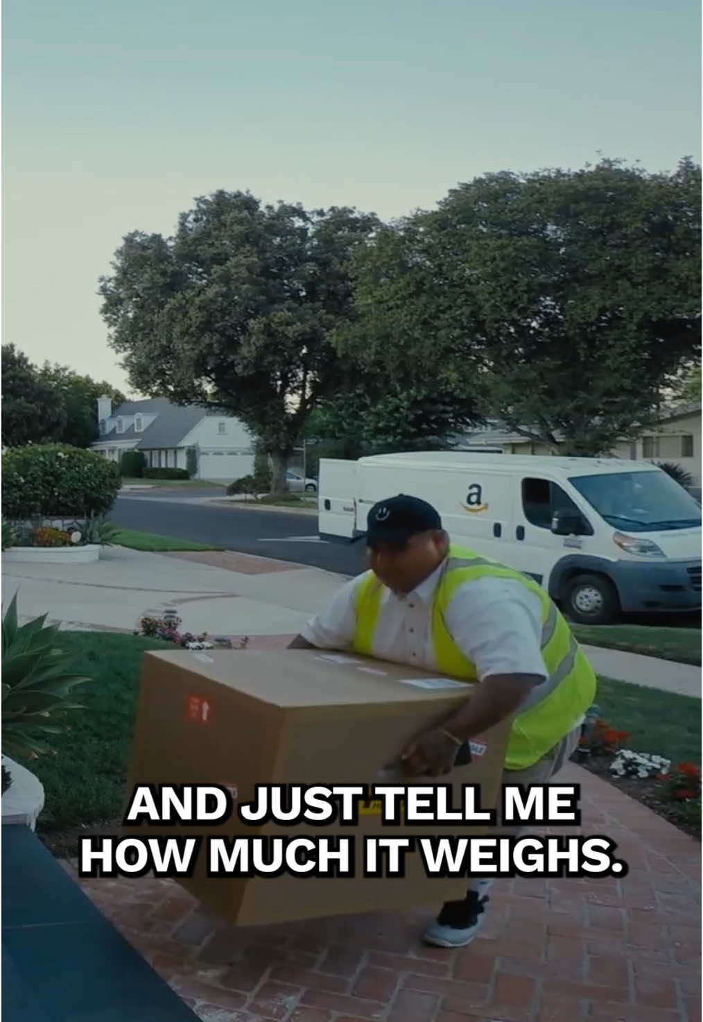 Pranking the delivery driver 📦 #prank #ringcamera #delivery #magictrick 