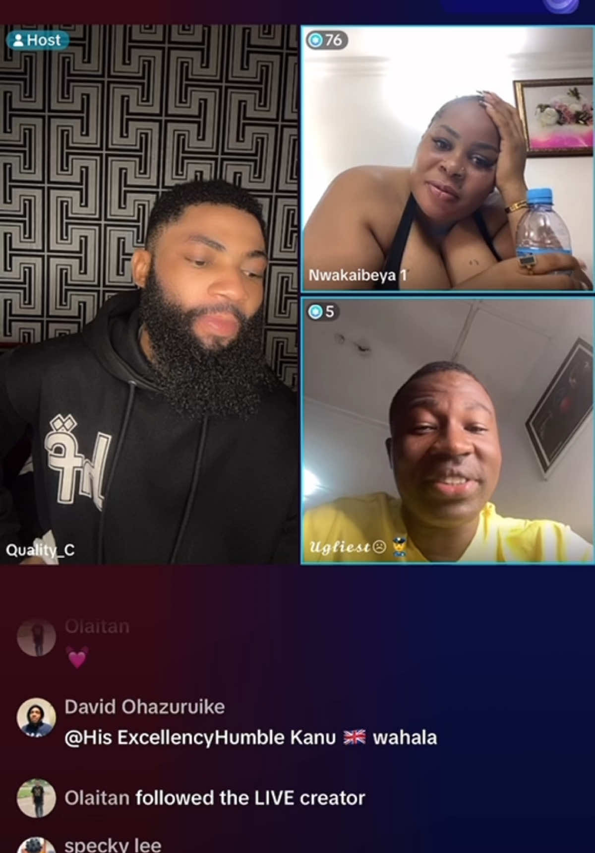 TikTok live is the best place to get a through love 