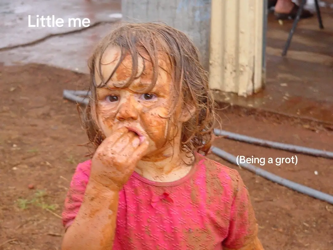 Bit of digging through the archives from the old man - first photo from when the drought broke in Bourke for the first time in years, second a constant part of my child hood, third me now - just as annoying with my triathalon training 