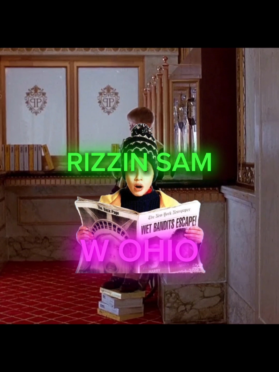 Rizzin sam w Ohio #edit #brainrot #homealone #skibidi #christmas 