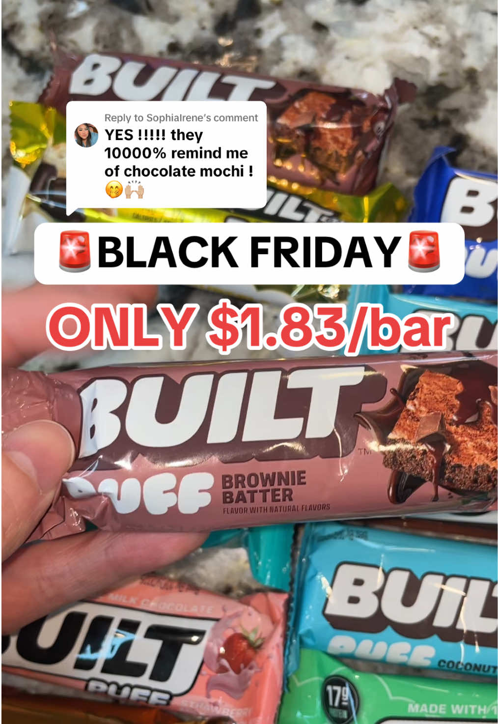 Replying to @SophiaIrene Get this $22 BUILT Protein Bars Black Friday deal right now! #proteinbar #proteinbars #protein #selfcarefinds #GiftGuide  #TikTokShopBlackFriday #TikTokShopCyberMonday #TikTokShopBlackFriday2024 #TikTokShopCyberMonday2024#ttsblackfriday #ttscybermonday #tiktokshopholidayhaul #BlackFriday #CyberMonday #Christmas #Hanukkah #Kwanzaa #NocheBuena #SelfCare #selfcarefinds #TTSDelightNow #tiktokshopblackfridaysale #tiktokshopcybermondaysale #selfcarefinds #treasurefinds  