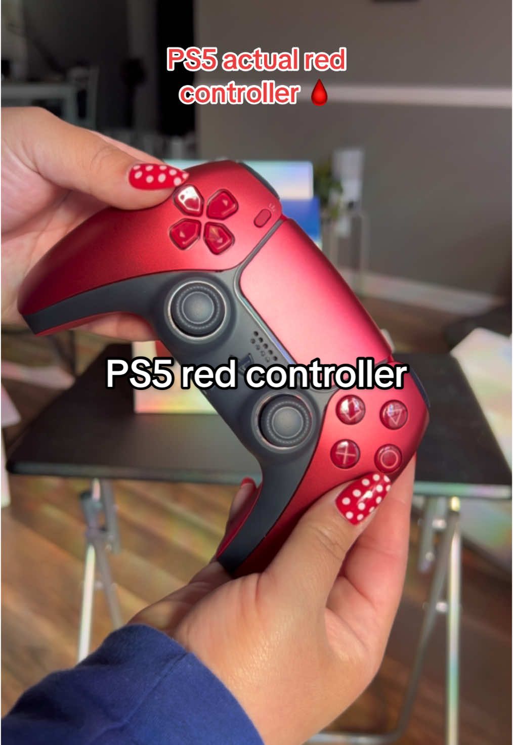 This is one is ACTUALLY red 😍🩸 #ps5controller  #ps5  #gamer  #tiktokshopcybermonday  