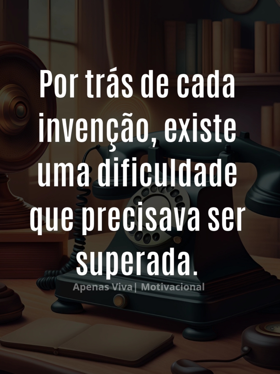 @Apenas Viva | Motivacional  Reflexão: É nas dificuldades que inovamos  #reflexoesdavida #motivacional #motivacao #licoesdevida #crescernotiktok 