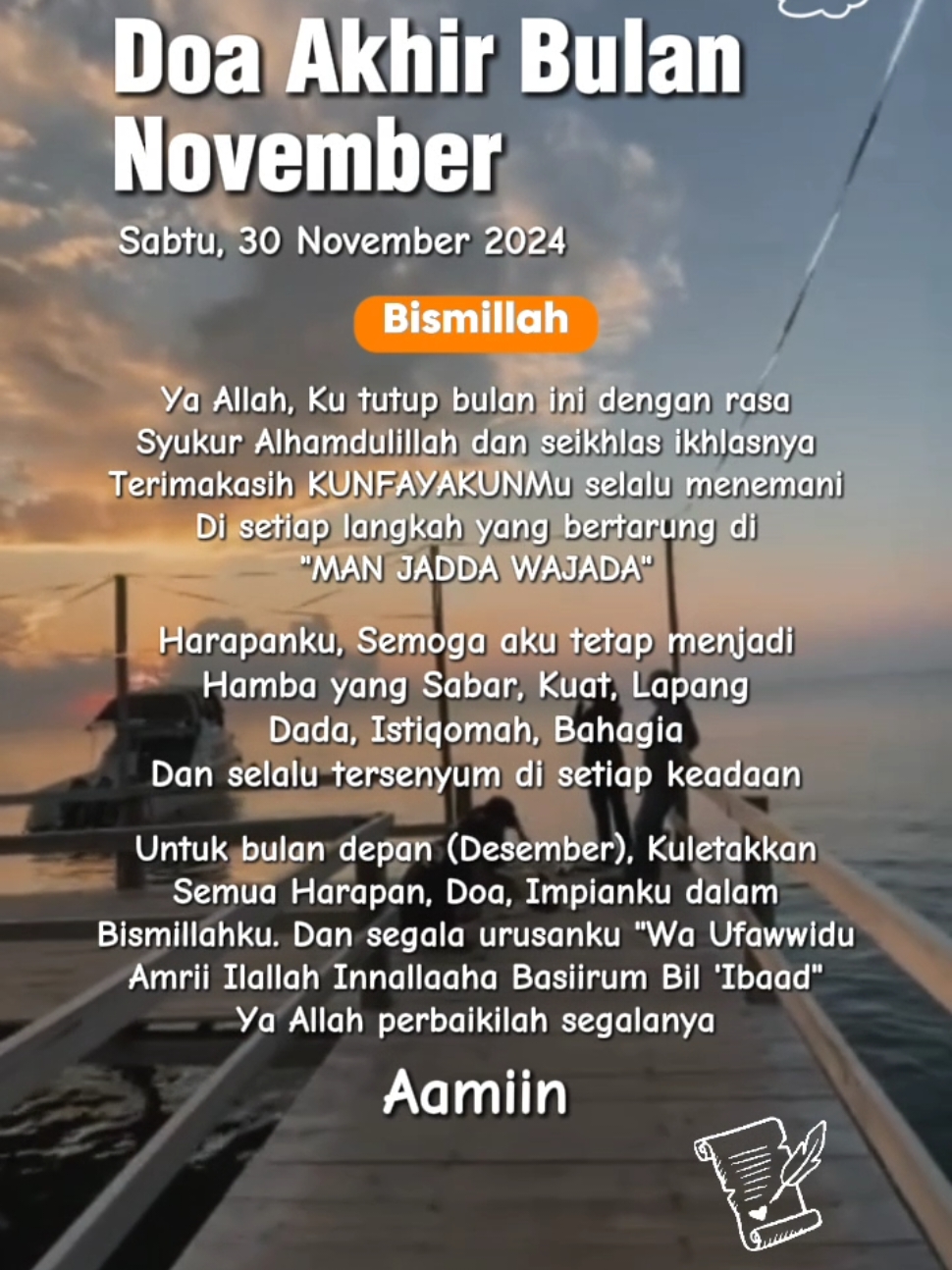 Doa Akhir Bulan November #fypシ゚viral #fyp #motivation #quotes 