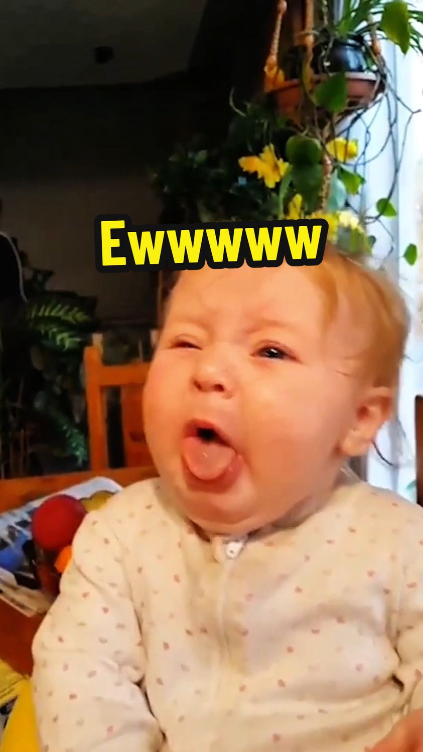 Funny baby trying lemon for the first time#babylove #babiesoftiktok #babytiktok #baby #funnybaby #fyp #viral #creatorsearchinsights 