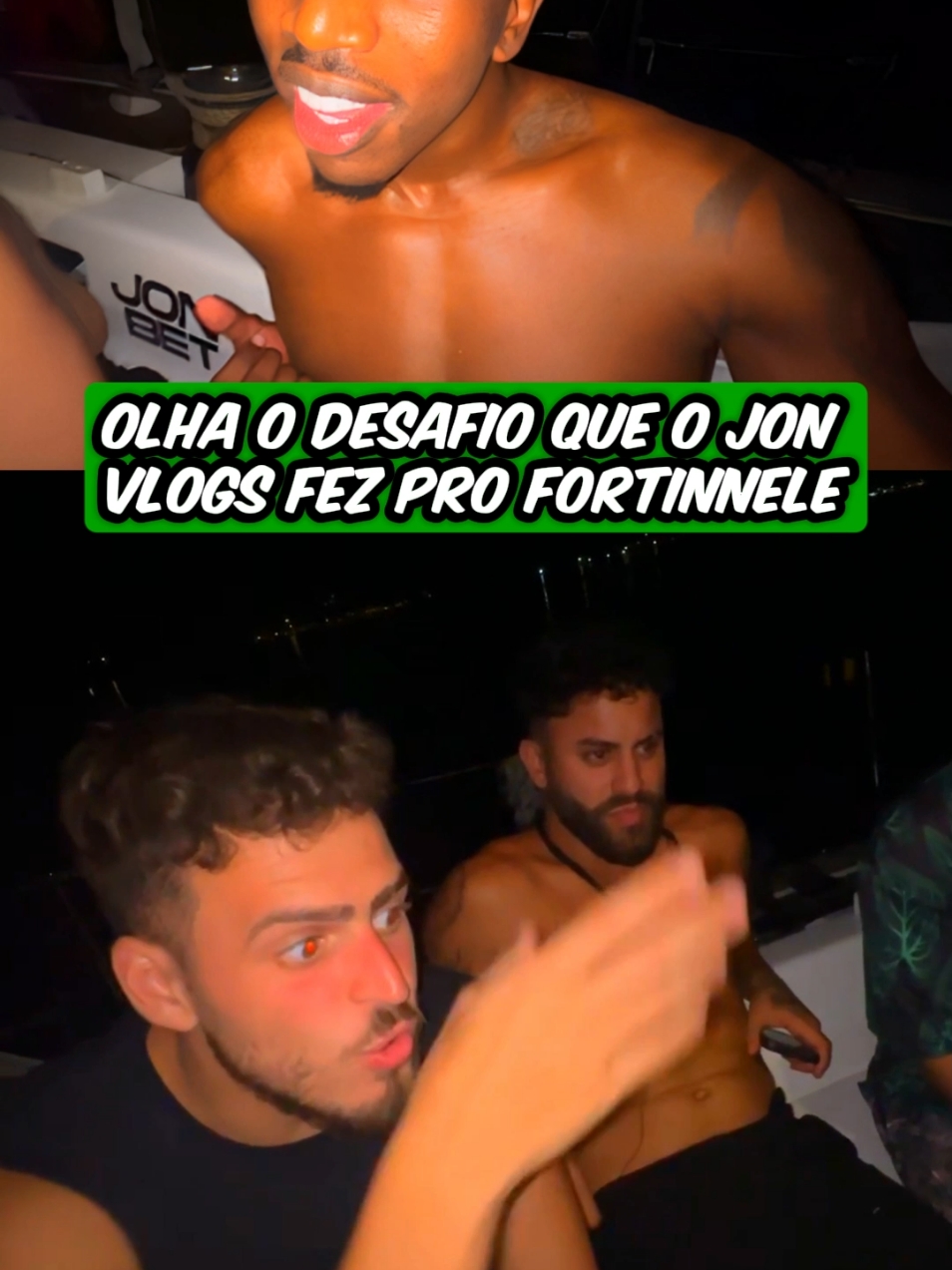 Jon Vlogs desafiou o fortinnele 💥 #jonvlogs #bdj #clips #resenha 