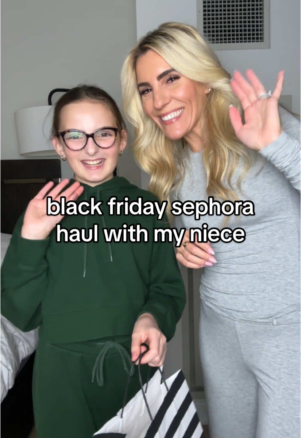 #blackfriday shopping with my niece 🛍️  #sephora #sephorahaul #birthdaygirl @sephora @Anastasia Beverly Hills @laneige_us @laneigeca @Aritzia @UGG® @Tatcha @Kosas 