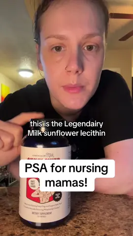 Affiliate link: https://amzn.to/4i9BVDc Have you tried sunflower lecithin for clogged ducts? I swear by these! @Legendairy Milk #breastfeeding #MomsofTikTok #sahmdailyroutine #amazoninfluencer  