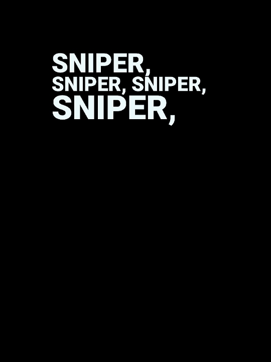 sniper,sniper,sniper.. #lyrics #lyricssong #astchetic #song #tipografia 