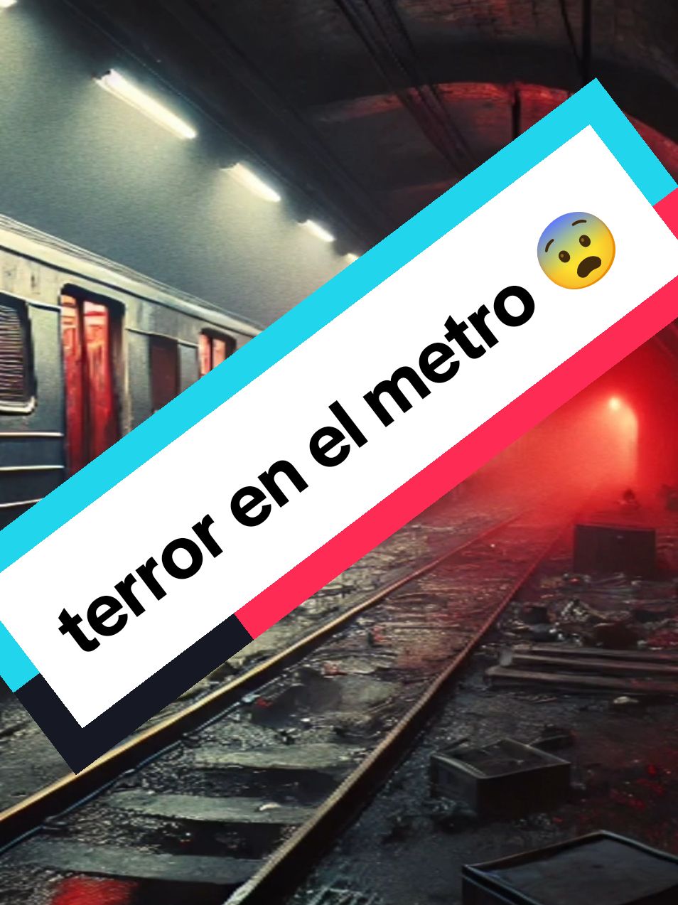 terror en el metro 😨😨 #historias #Terror #crew07 #parati #fyp 