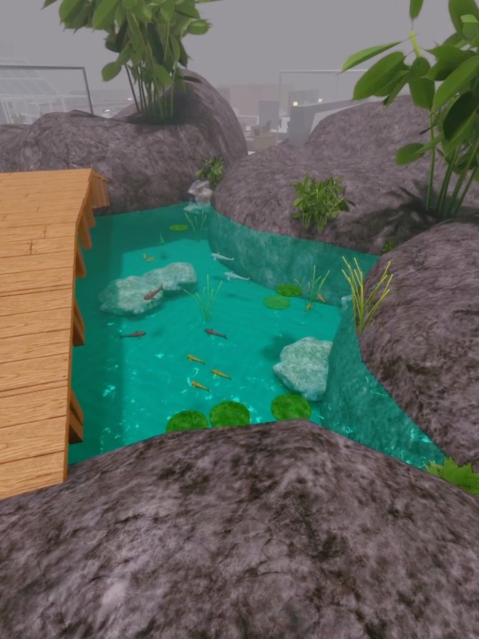 pond in 3008 🐟🐠 #3008 #robloxfyp 