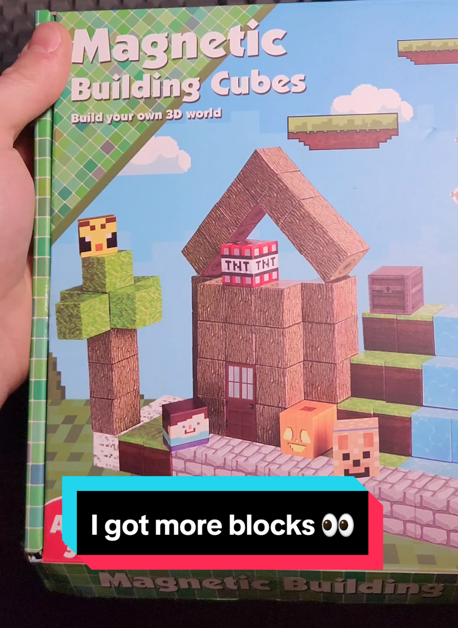 I got some more magnetic building blocks to review, let's check them out! #TikTokShop #gaming #buildingblocks #gift #gifts #giftideas 