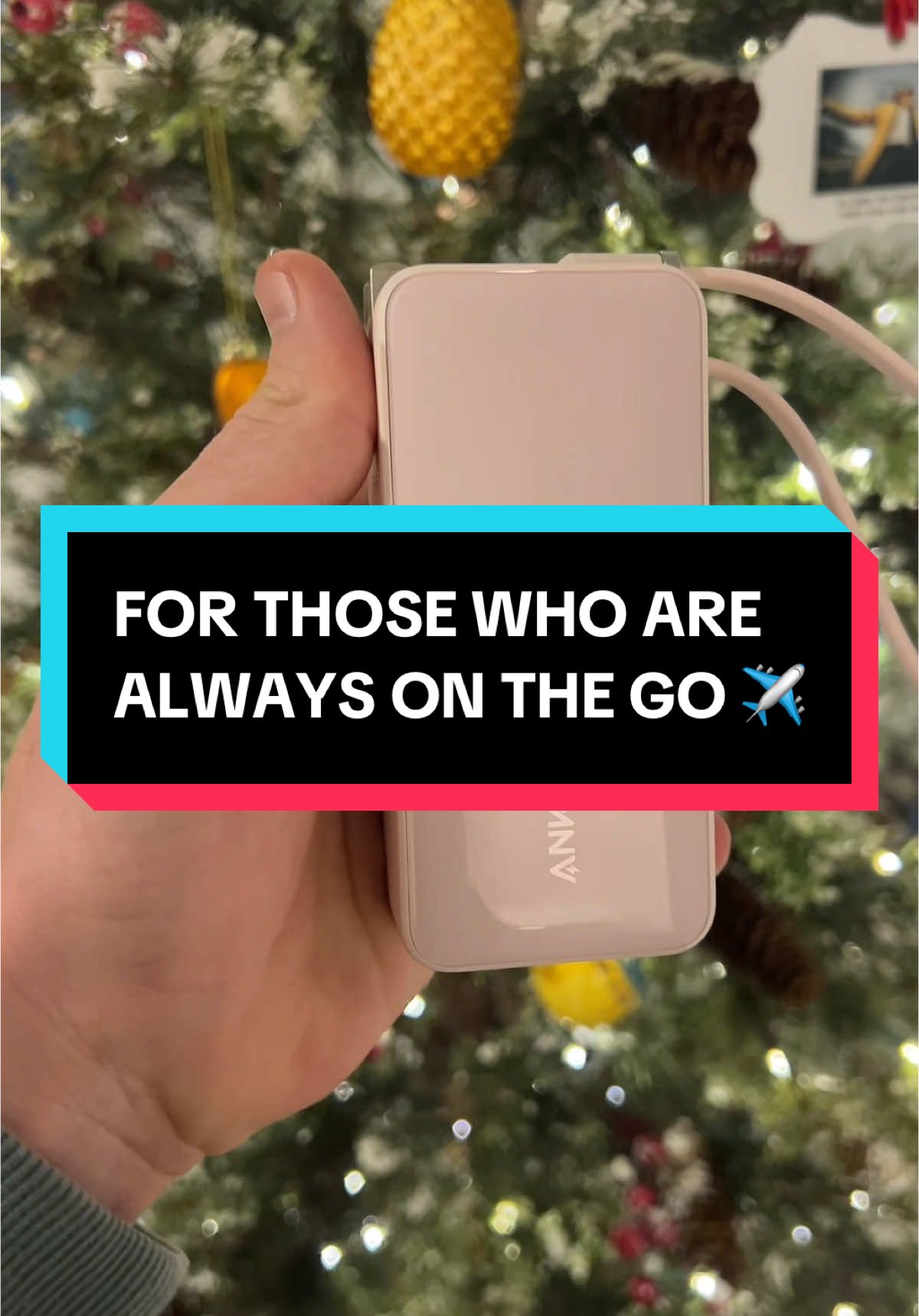 This is perfect if youre always on the go! ✈️🚗 #ankerambassador #stockingstuffers #bestchristmasgift #tiktokshopblackfriday 