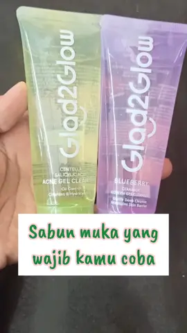 jangan ya dek ya. cuci muka itu Cukup dua kali sehari pakai glad2glow acne gel cleanser #sabuncucimuka #facialwash #cleanser #acneseries #antiiritasi #SkinCare 