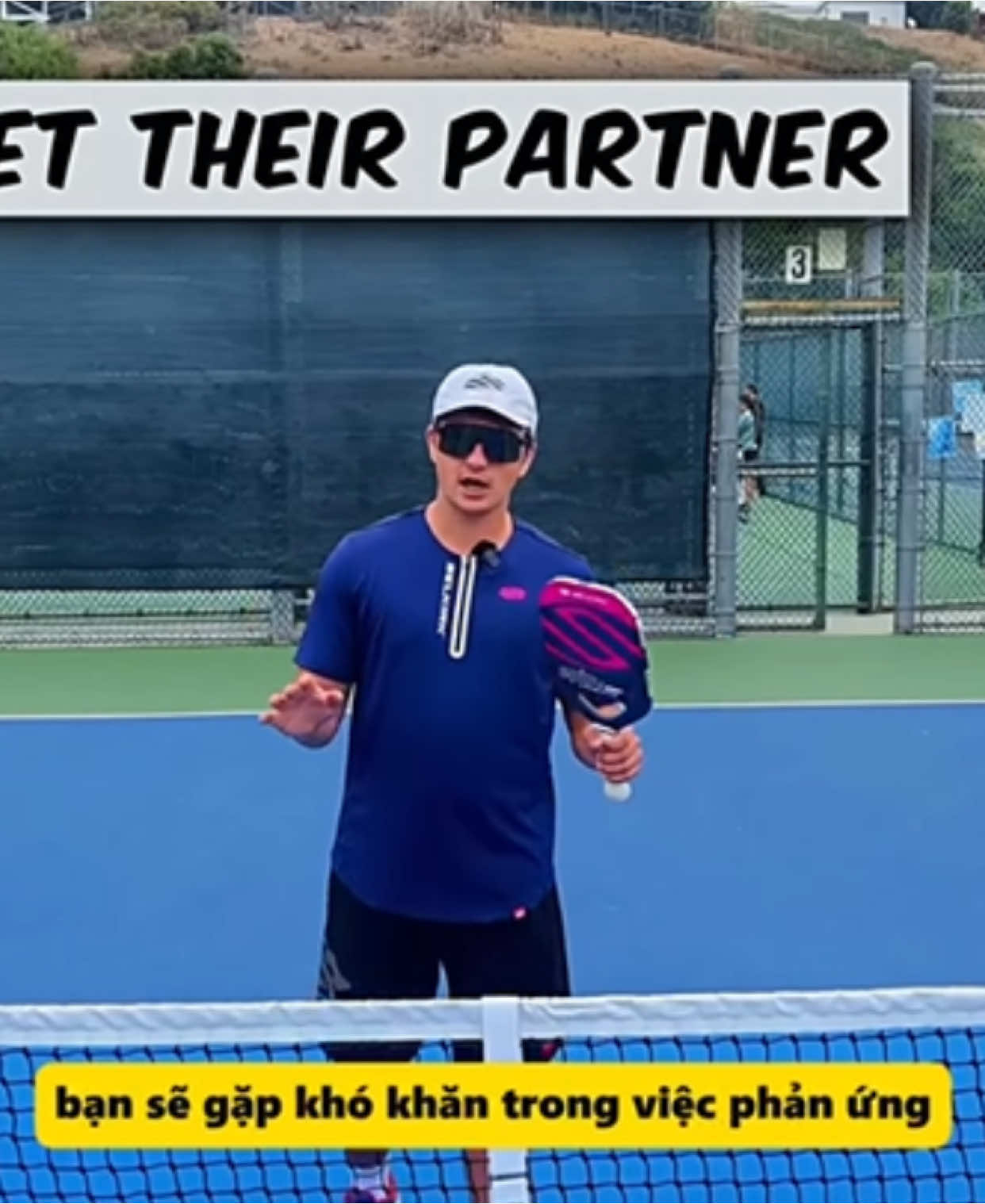 Xem hết video để biết cách chơi với mấy người hay đánh mạnh drive liên tục nhé. #pickleball 