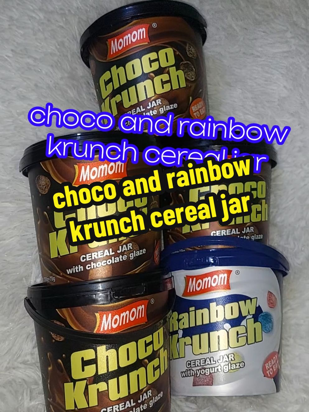 choco and rainbow krunch cereal jar #chocokrunch #cerealjar #rainbowkrunch #tiktokfinds #tiktokfindsph #fypp #fyp #fypシ゚viral #foryou #fypage #fyforyou #fyppppppppppppppppppppppp 