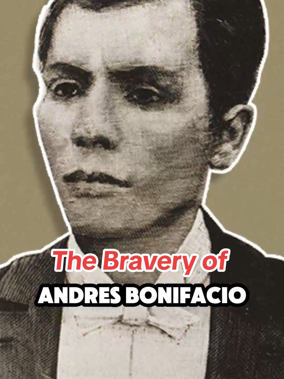 The bravery of Andres Bonifacio #philippines #history #bonifacioday #fyp #gazeboph 