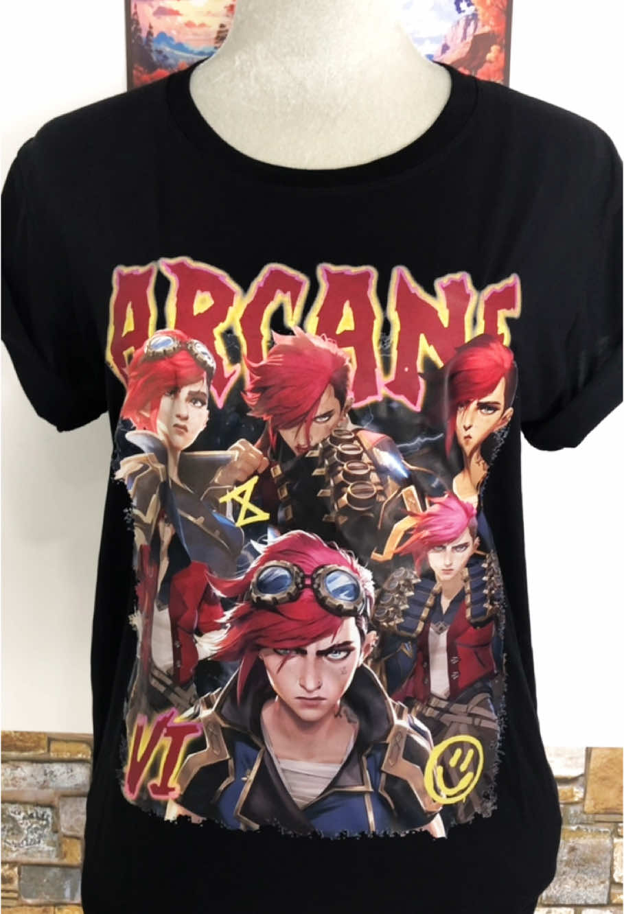 #ad Arcane Character T-Shirt #arcaneleagueoflegends #leagueoflegends #arcane #arcanenetflix #viarcane  #arcanevi # #arcaneshirt #arcaneseason2 #lolskins #animetiktok #animeshirt #viralvideo #viraltiktok #TikTokShop#DoMoreInAYear 