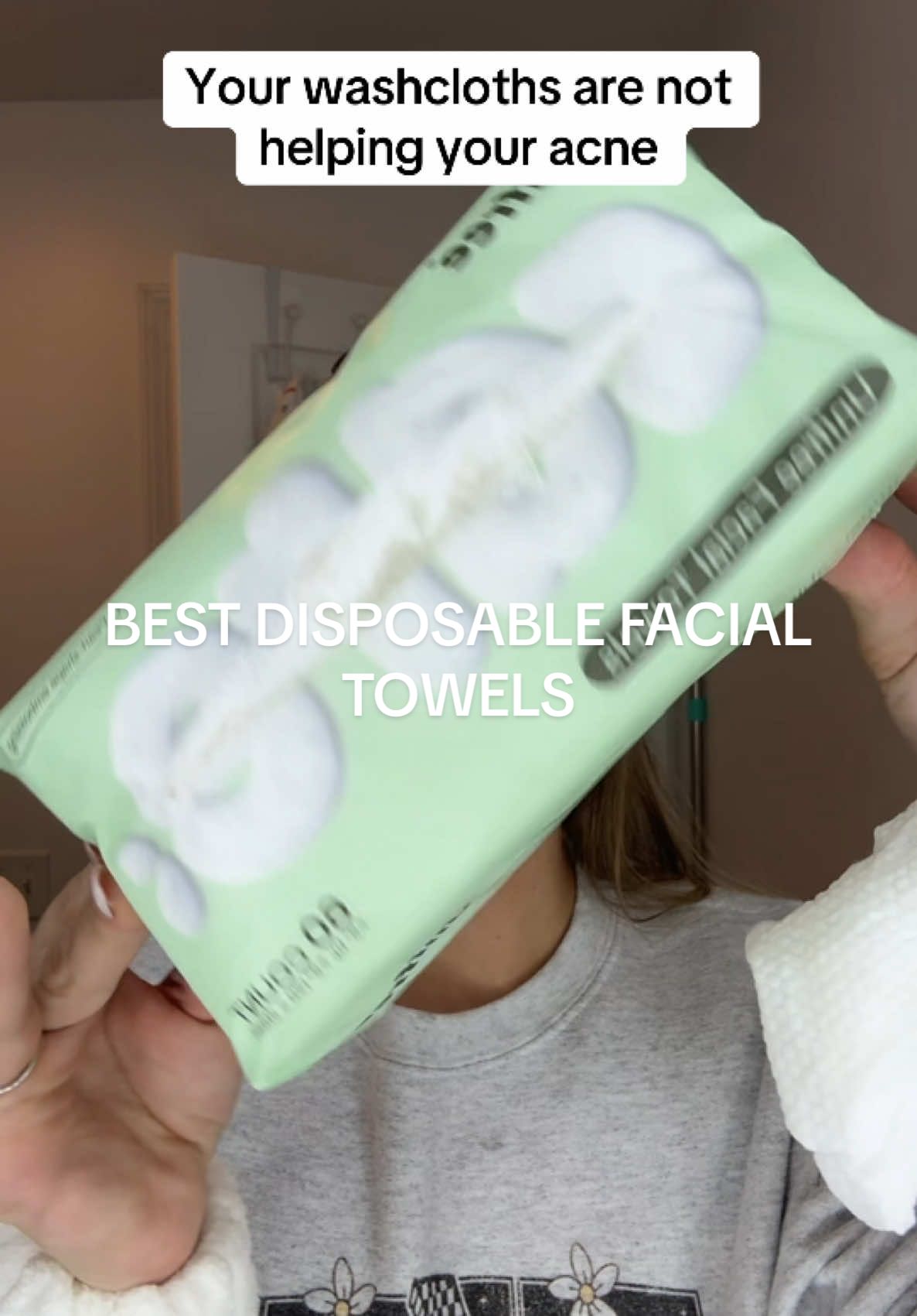 These are the best disposable cloths I have tried so far. #unifree #facecloths #disposablewashcloth #disposablefacecloth #unifreefacialtowels #facialtowels 